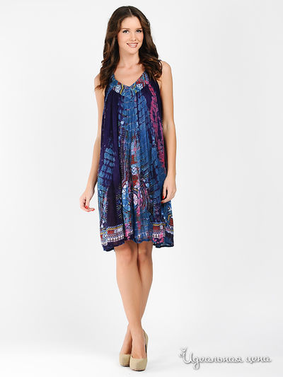 Сарафан Мультибренд, цвет цвет фиолетовый / синий