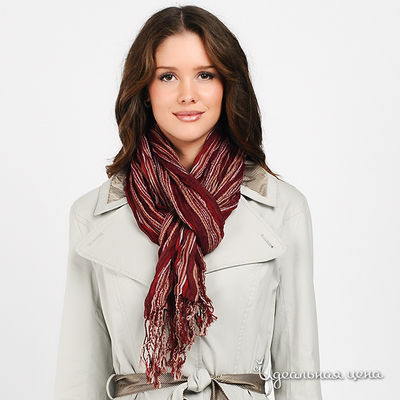 Палантин Мультибренд, цвет цвет бордовый