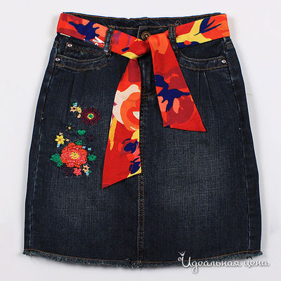 Юбка Solog, цвет цвет синий