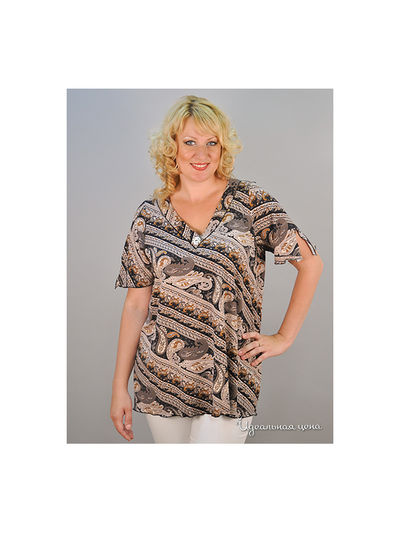 Туника Forus, цвет цвет бежевый / коричневый