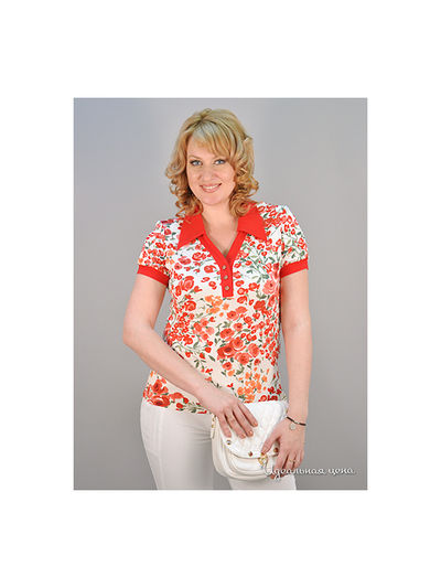 Футболка Forus, цвет цвет белый / красный