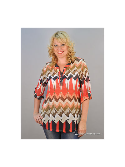 Блуза Forus, цвет цвет мультиколор