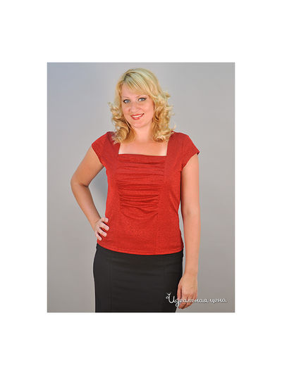 Блуза Forus, цвет цвет красный