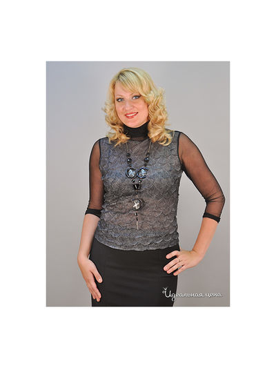 Блуза Forus, цвет цвет серый