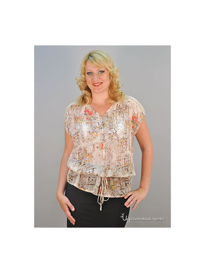 Блуза Forus, цвет цвет бежевый