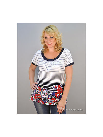 Туника Forus, цвет цвет белый / синий