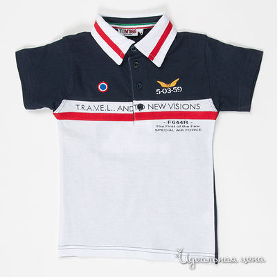 Футболка Tandem, цвет цвет темно-синий / белый / красный