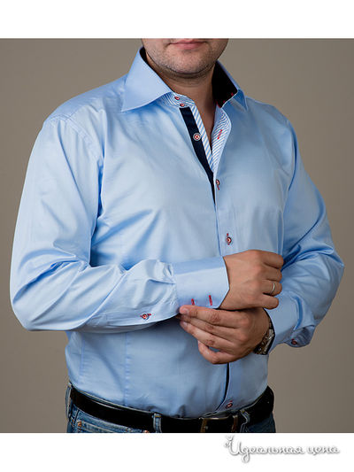 Рубашка Jess France, цвет цвет голубой