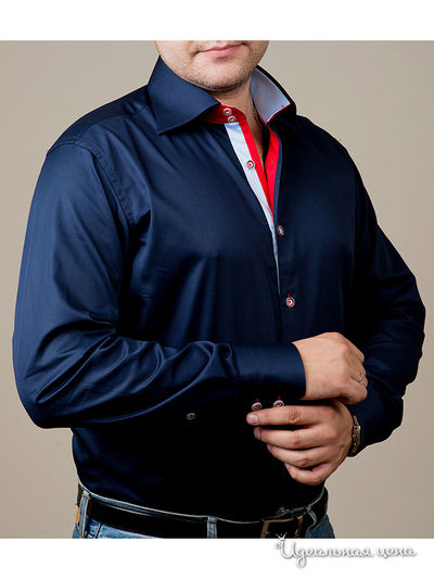 Рубашка Jess France, цвет цвет синий