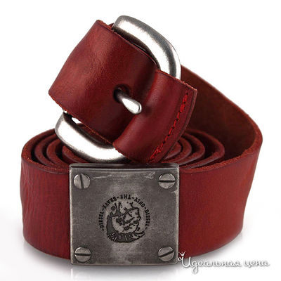 Ремень Diesel, цвет цвет красный