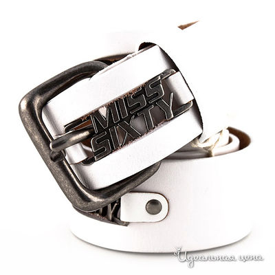 Ремень Miss Sixty, цвет цвет белый