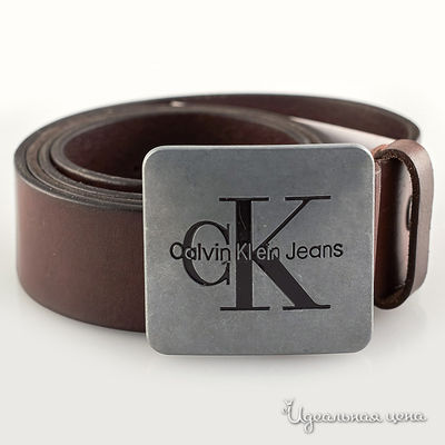 Ремень Calvin Klein, цвет цвет коричневый