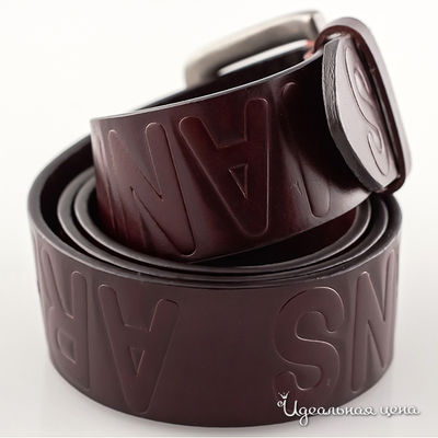 Ремень Armani, цвет цвет коричневый