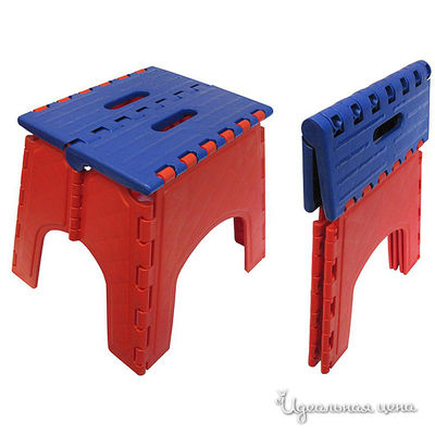 Табурет Техоснастка, цвет цвет красный / синий