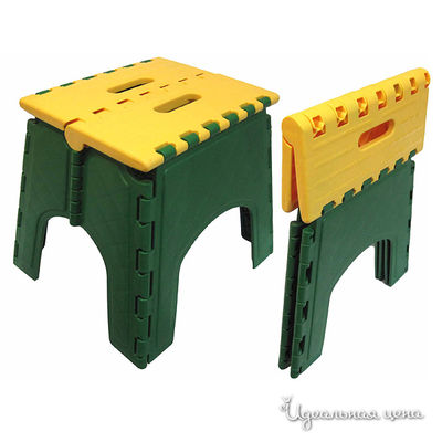 Табурет Техоснастка, цвет цвет зеленый / желтый