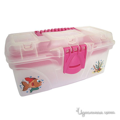 Ящик Техоснастка, цвет цвет малиновый