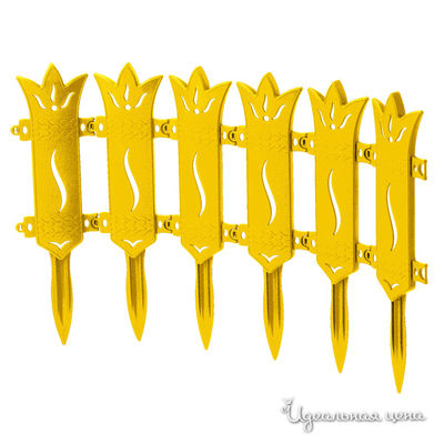 Ограждение Техоснастка, цвет цвет желтый