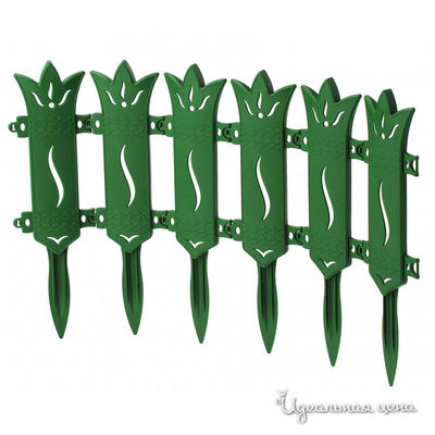 Ограждение Техоснастка, цвет цвет зеленый