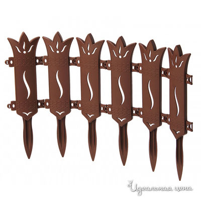 Ограждение Техоснастка, цвет цвет коричневый