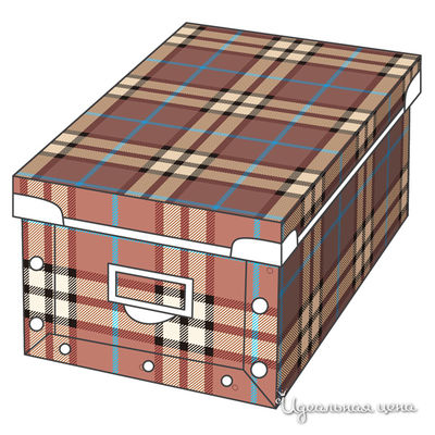 Коробка-органайзер Техоснастка, цвет цвет коричневый
