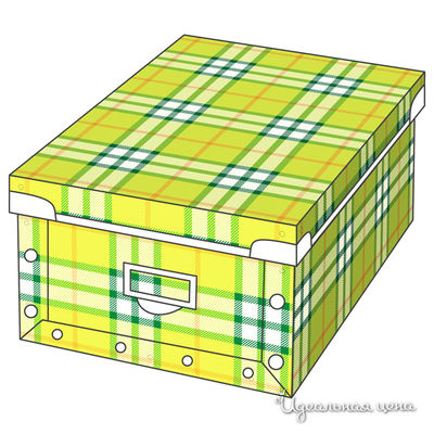 Коробка-органайзер Техоснастка, цвет цвет зеленый