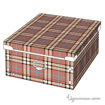 Коробка-органайзер Техоснастка, цвет цвет коричневый