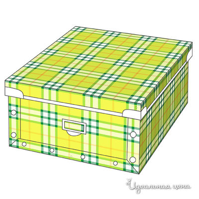 Коробка-органайзер Техоснастка, цвет цвет зеленый