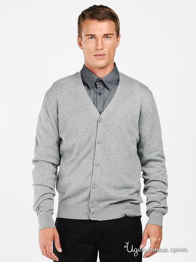 Кардиган Gregori, цвет цвет серый меланж