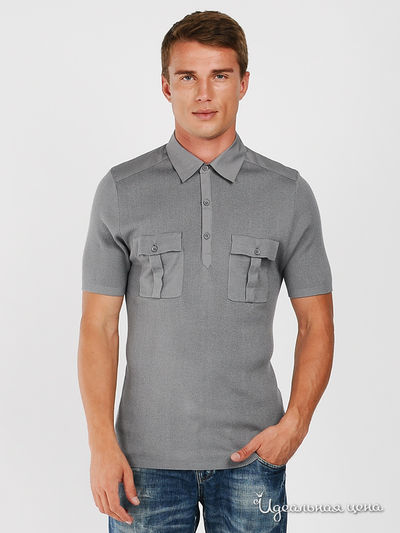Поло Gregori, цвет цвет серый