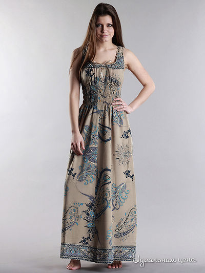 Сарафан Kristina, цвет цвет бежевый