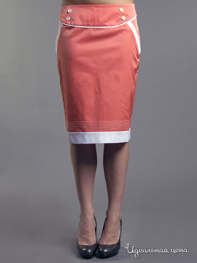 Юбка Kristina, цвет цвет персиковый
