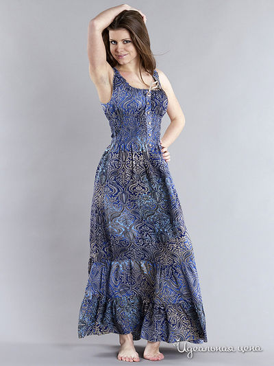 Сарафан Kristina, цвет цвет синий