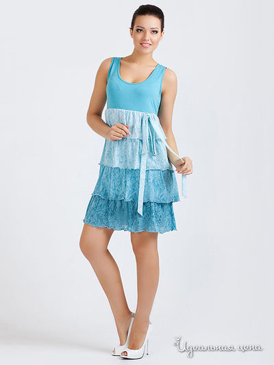 Сарафан Pikanto, цвет цвет бирюзовый