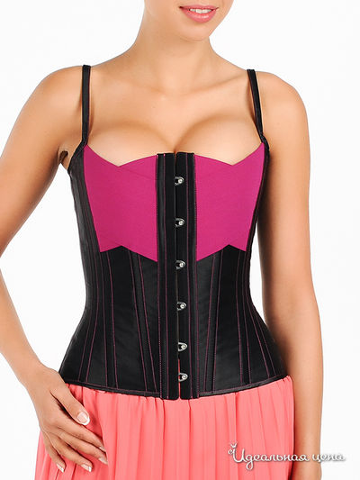 Корсет Nuance, цвет цвет черный / малиновый