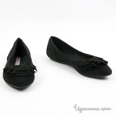 Балетки Antiglamour, цвет цвет черный