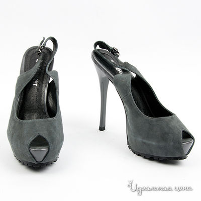 Туфли Antiglamour, цвет цвет серый