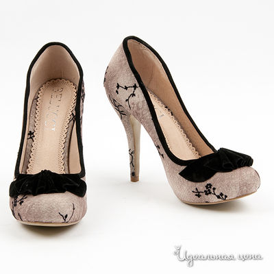 Туфли BELUCCI, цвет цвет черный / бежевый