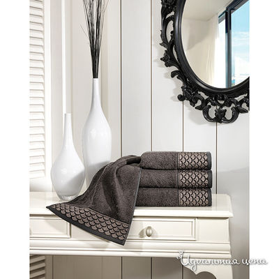 Полотенце Issimo, цвет цвет антрацитовый