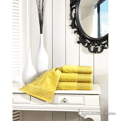 Полотенце Issimo, цвет цвет горчичный