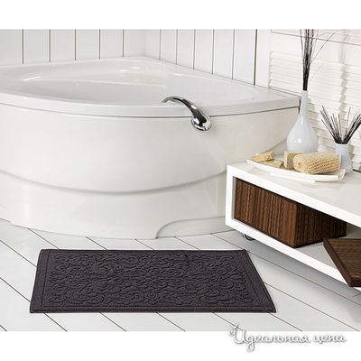 Полотенце-коврик Issimo, цвет цвет антрацитовый