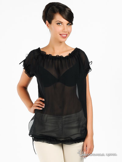 Блуза Nuance, цвет цвет черный