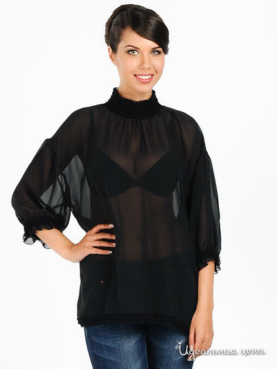 Блуза Nuance, цвет цвет черный