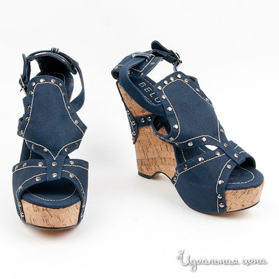 Туфли BELUCCI, цвет цвет синий