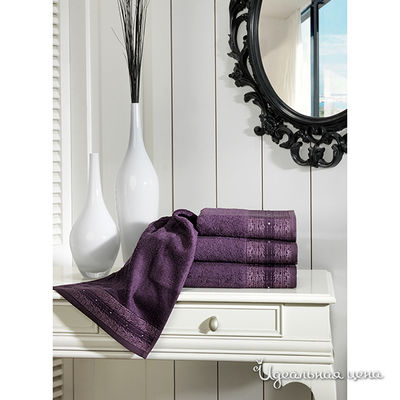 Полотенце Issimo, цвет цвет пурпурный