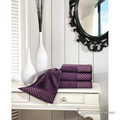Полотенце Issimo, цвет цвет пурпурный