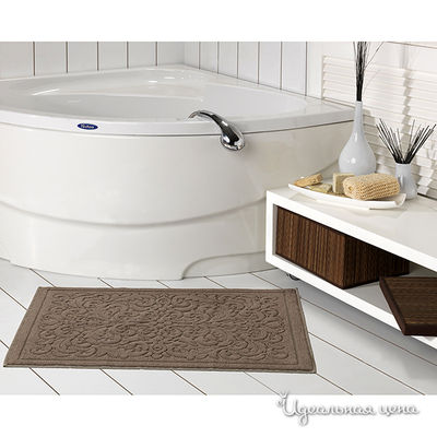 Полотенце-коврик Issimo, цвет цвет коричневый