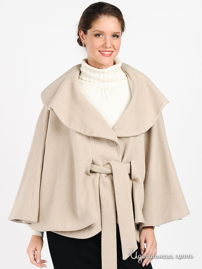 Пальто Afrodita, цвет цвет бежевый