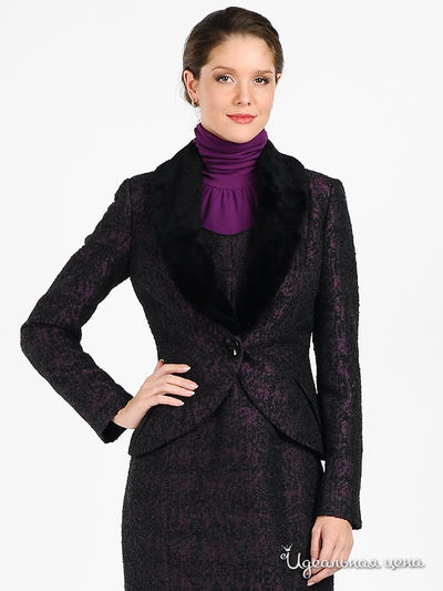 Жакет Afrodita, цвет цвет фиолетовый / черный