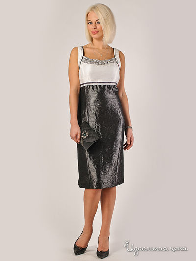 Платье Gold, цвет цвет серый / белый