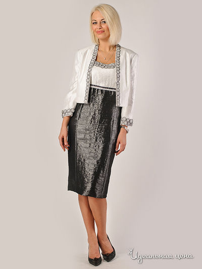 Жакет Gold, цвет цвет серый / белый